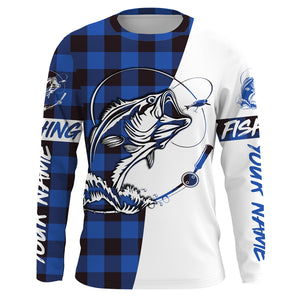 Custom Largemouth Bass Long Sleeve Tournament Fishing Shirts, Bass Fis –  Myfihu