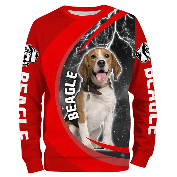 Beagle Dog Custom All over print Shirts, Beagle Dog jerseys for humans, Dog lovers gifts IPHW2567