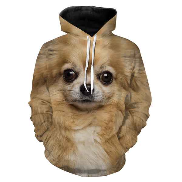 Cute Chihuahua Dog face photo All over print Shirts, Dog Shirts for humans, Dog lovers gifts IPHW2591