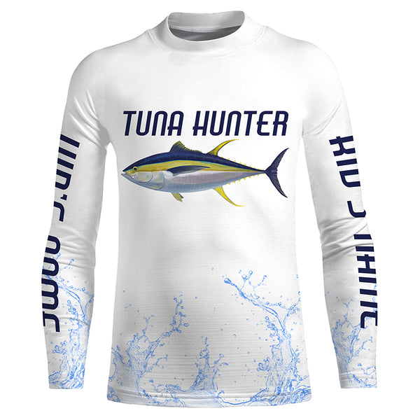 Tuna hunter Long sleeve performance Fishing Shirts, Custom Tuna Fishing jerseys IPHW3422