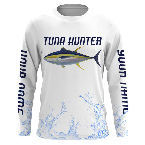 Tuna hunter Long sleeve performance Fishing Shirts, Custom Tuna Fishing jerseys IPHW3422