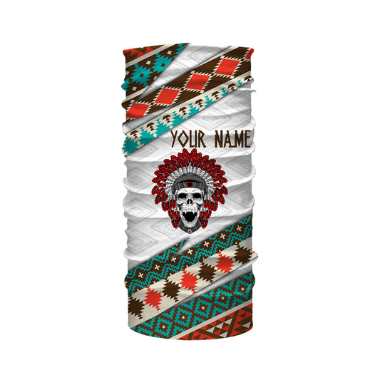 Custom Skull Native American Pattern 3D Shirt - Indigenous Americans Culture Clothing Personalized Gifts - IPHW1741