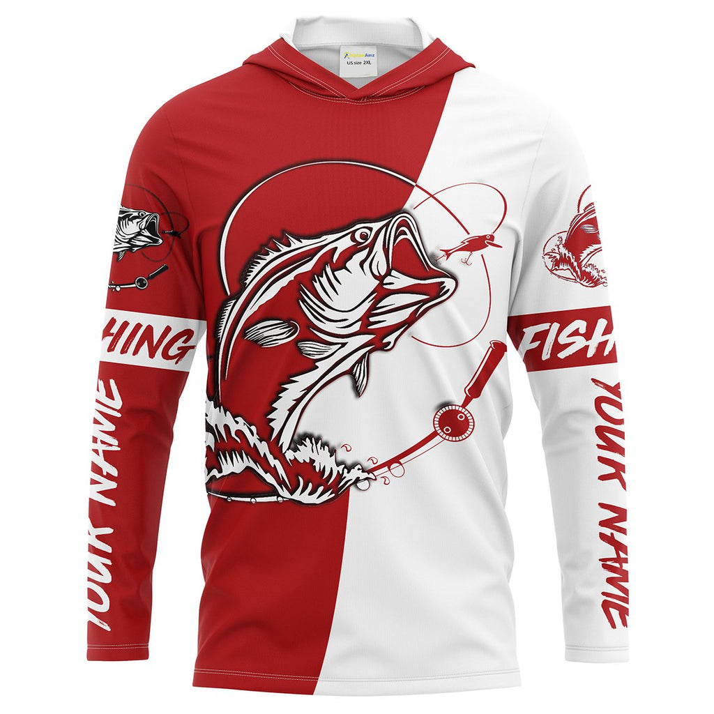 Custom Bass Fishing jerseys, Bass Fishing tatoo Long Sleeve Fishing to –  Myfihu