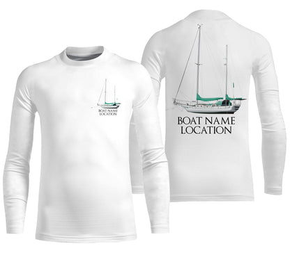 Personalized Fishing boat name shirts, boat fishing long sleeves Fishing Shirts IPHW3620