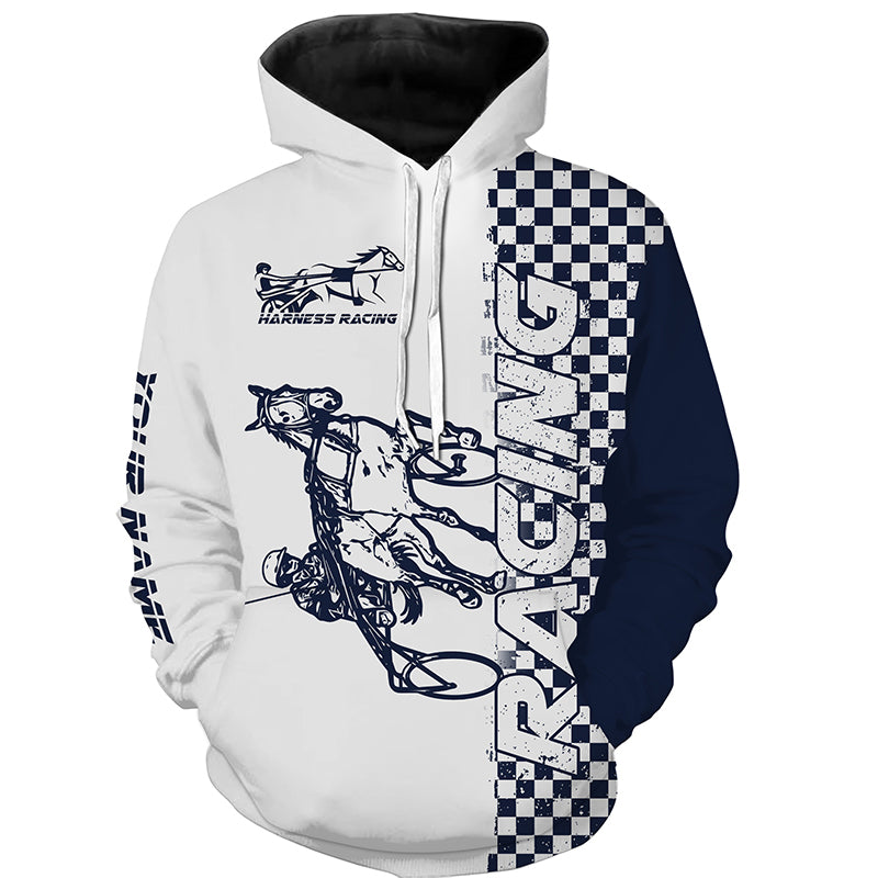 Harness racing Custom All over shirts, Horse riding back Horse racing shirts, Horse lovers gifts IPHW3658