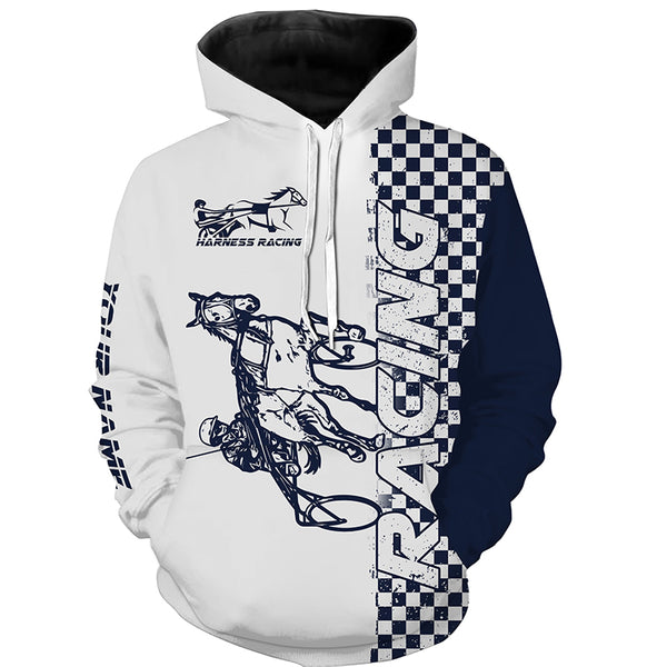 Harness racing Custom All over shirts, Horse riding back Horse racing shirts, Horse lovers gifts IPHW3658