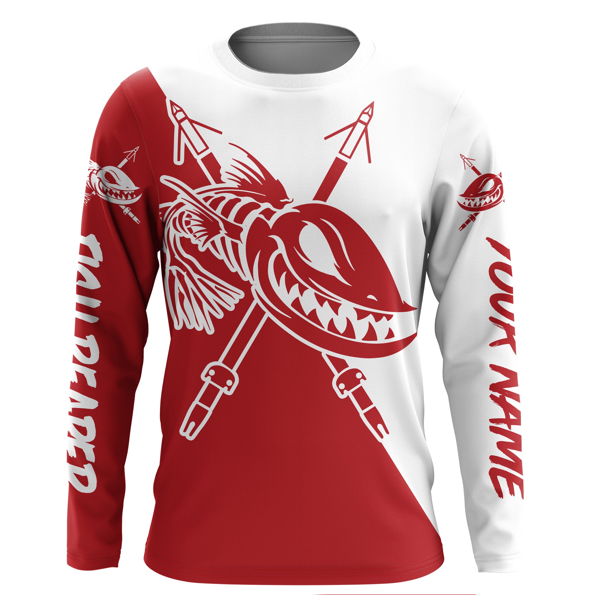Fish skull Custom Bowfishing shirts, personalized Bow fishing jerseys –  Myfihu