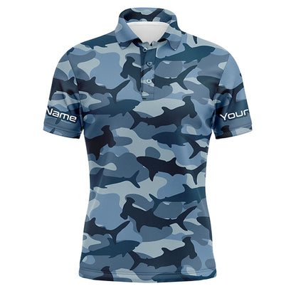 Shark men polo Shirts, Shark Fishing Custom All over polo shirt for men IPHW3714