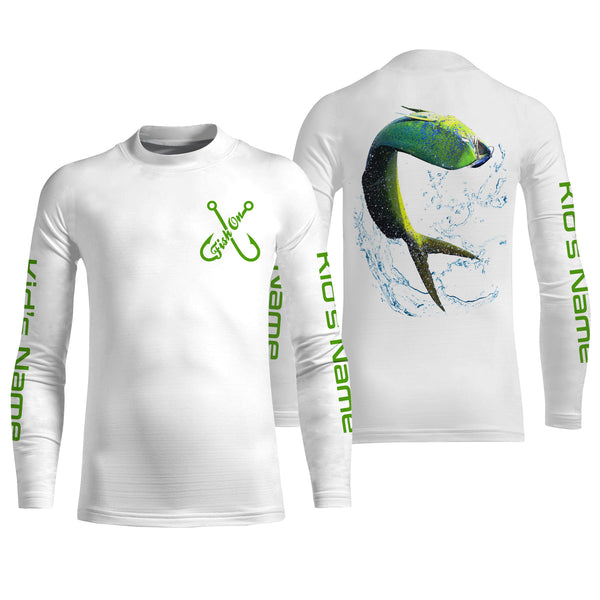 Mahi Mahi Custom Long Sleeve performance Fishing Shirts, Mahi Mahi Tournament Fishing Shirts Fishing gifts - IPHW1814
