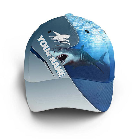 Shark fishing sea camo Custom fishing hat Unisex Fishing Baseball Angl –  Myfihu