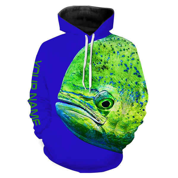 Mahi mahi ( Dorado) Fishing Saltwater Fishes Blue Ocean 3D All Over print shirts personalized fishing Gift for Adult and kid NQS573