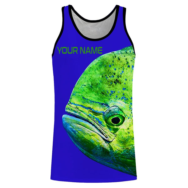 Mahi mahi ( Dorado) Fishing Saltwater Fishes Blue Ocean 3D All Over print shirts personalized fishing Gift for Adult and kid NQS573