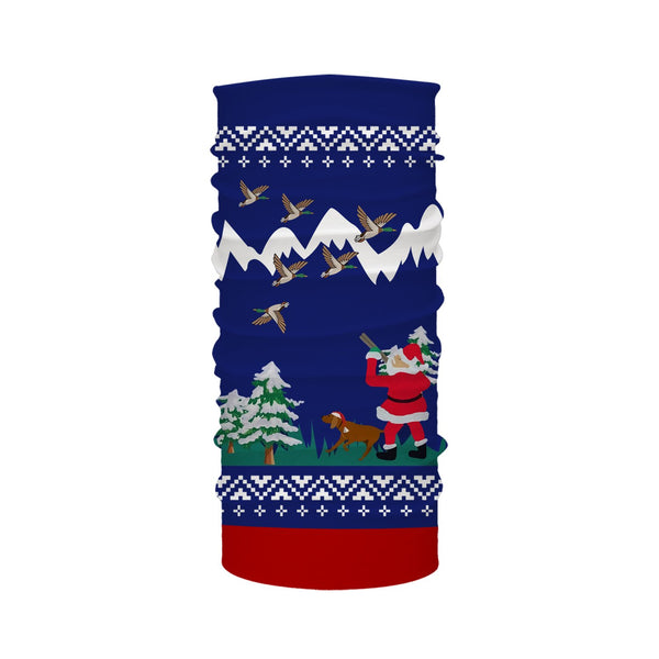 Duck hunter Santa funny ugly christmas sweatshirt full print shirts - Christmas gift For Adult and kid NQS1018