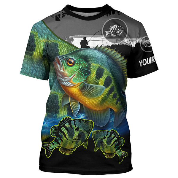 Bluegill fishing scales customize performance long sleeves Fishing shirts, Bluegill fishing jerseys NQS5654