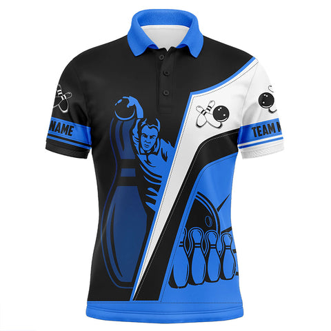 Custom Mens polo bowling shirts, Personalized men's bowling jerseys, bowling team jerseys multicolor NQS5201