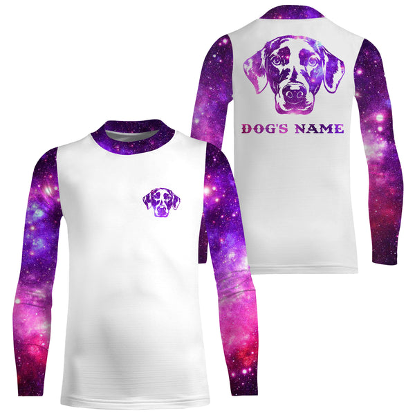 Galaxy Labrador Retriever Dog Customized Name Shirt, Hoodie, T-shirt - Personalized Gift for Lab Lovers FSD2851