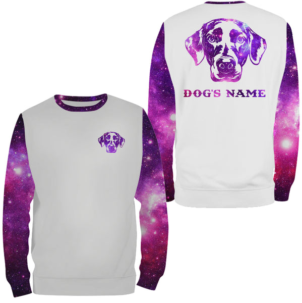 Galaxy Labrador Retriever Dog Customized Name Shirt, Hoodie, T-shirt - Personalized Gift for Lab Lovers FSD2851