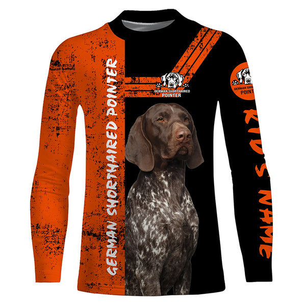 German Shorthaired Pointer GSP Dog breed Custom All over print Shirts, Hunting dog Gifts for Men/women FSD3738