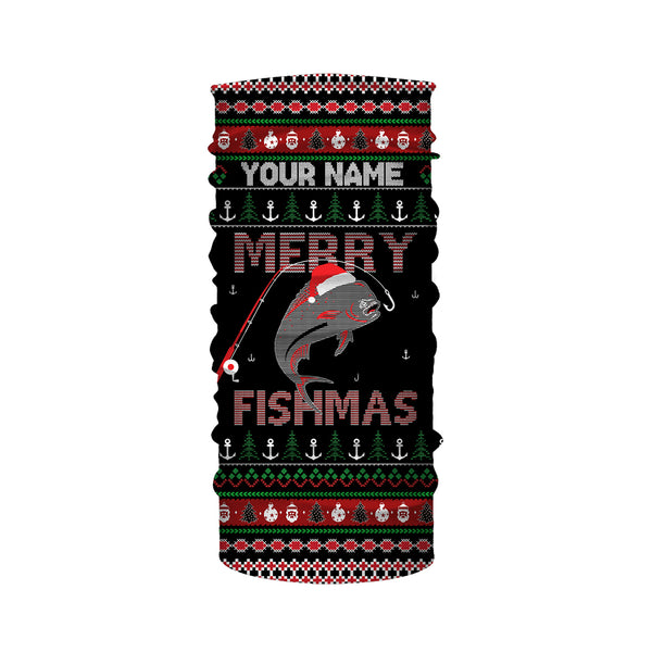 Ugly Fishing Christmas Mahi Mahi Fish Apparel, Merry Fishmas Custom Name Shirts, Christmas Gift for Fisherman FSD2511