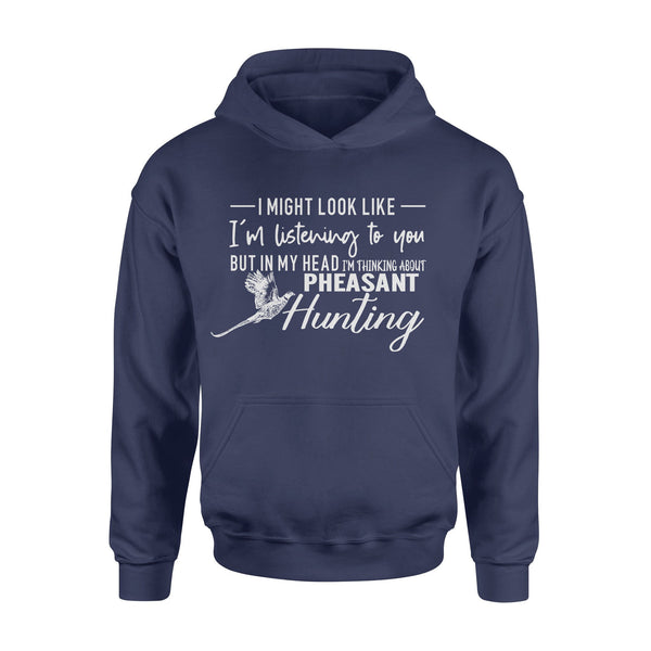 Funny Pheasant Hunting Shirts, Thinking about Pheasant Hunting FSD3780 D02