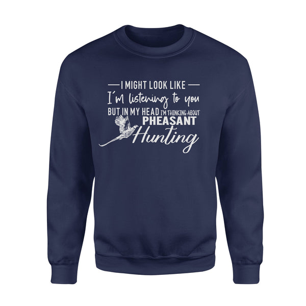 Funny Pheasant Hunting Shirts, Thinking about Pheasant Hunting FSD3780 D02