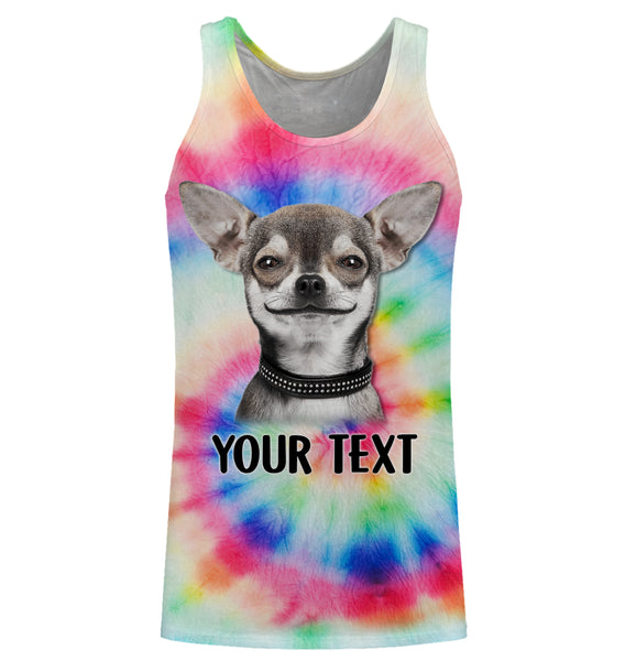 Custom Dog's Photo and Text 3D All Over Printed Shirt, Personalized Gift for Dog Owner FSD2530