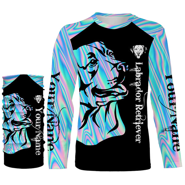 Labrador Retriever Galaxy 3D All over printed T-shirt, Hoodie, Long Sleeve - Gifts for Labs lovers Men women and Kid FSD2822