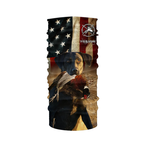 Best Pheasant dogs black Labrador Retriever American flag 3D All over printed Shirts FSD3871