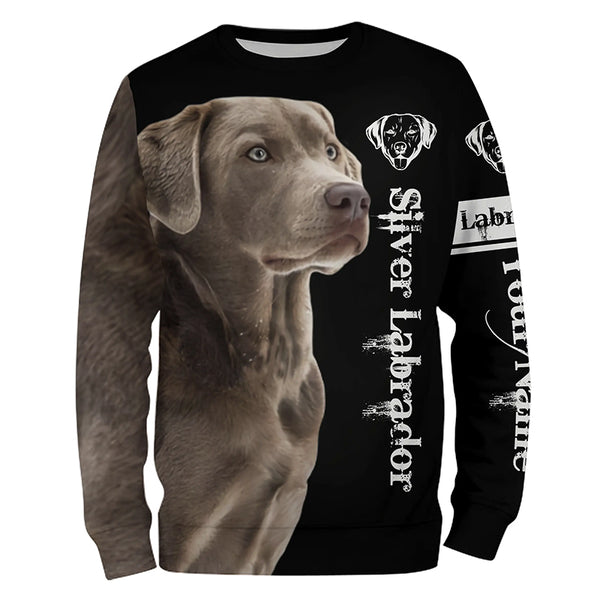 Silver Lab 3D All Over Printed Shirts, Hoodie, T-shirt Labrador Retriever Dog Gifts for Labs Lovers FSD3849