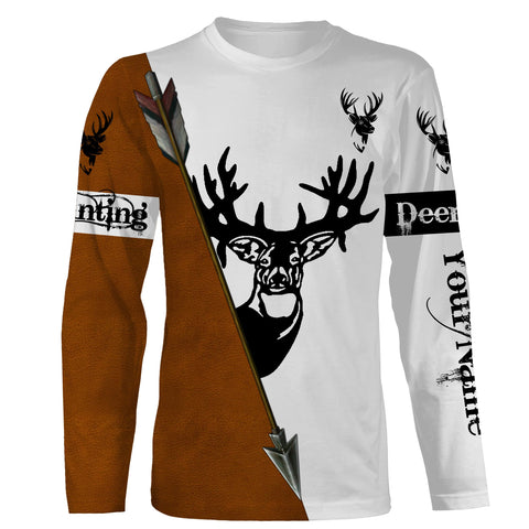 Bow hunting Deer Custom hunting shirts for Men, Women and Kid, Personalized gifts for Deer hunters FSD3270
