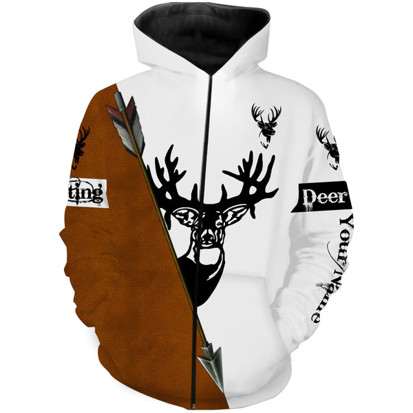 Bow hunting Deer Custom hunting shirts for Men, Women and Kid, Personalized gifts for Deer hunters FSD3270