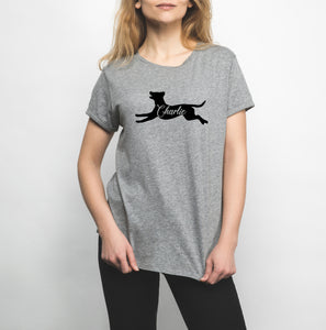 Custom Name Labrador Retriever Dog Labs Poses T-shirt - FSD2745