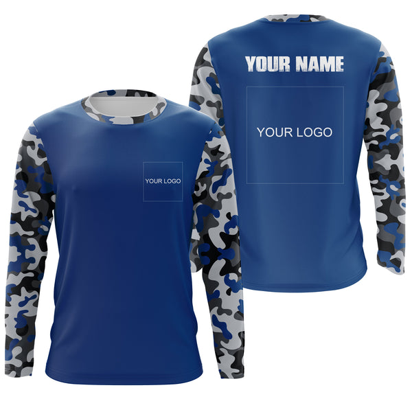 Custom Name and Logo Performance Long Sleeve Fishing shirt Sun/UV Protection, Fishing Jerseys FSD3284