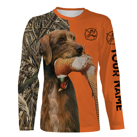 Best Pheasant hunting Dogs Customize name 3D All over print Shirts - Pudelpointer  FSD3535