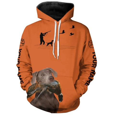 Silver Lab Pheasant Hunting Clothes, best personalized Upland hunting Shirts, hunting gifts FSD3949