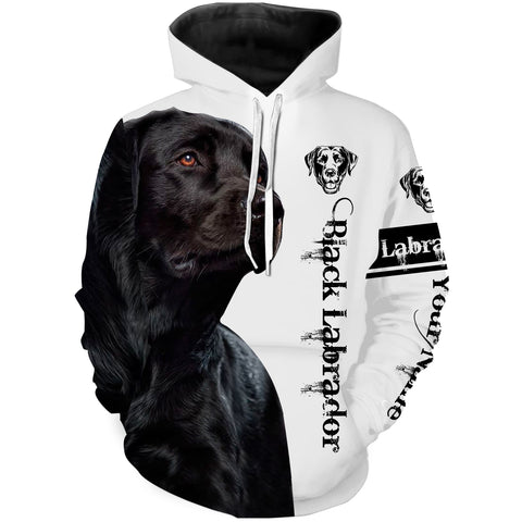 Black Lab 3D All Over Printed Shirts, Hoodie, T-shirt Labrador Retriever Dog Gifts for Lab Lovers FSD2569
