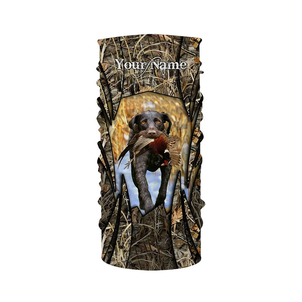 Pheasant hunting with German wirehaired pointers GWP custom Name 3D All over print Shirts, Hoodie FSD3674