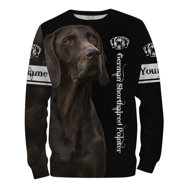 German Shorthaired Pointer 3D All Over Printed Shirts, Hoodie, T-shirt Gifts idea for GSP Dog Lovers FSD2430