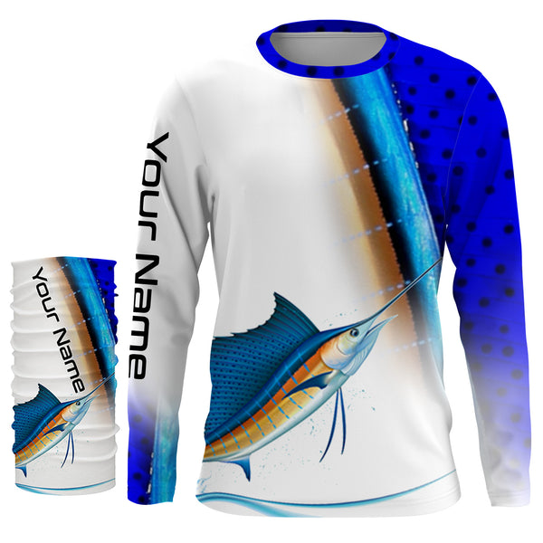 Sailfish Long Sleeve Fishing Shirt for Men, UPF Performance Clothing TTS0047