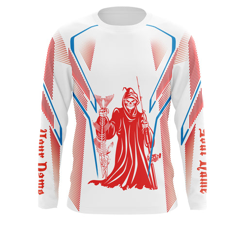 Fish Reaper Custom UV Long Sleeve Fishing Shirts Fish Reaper performance fishing shirts TTS0072