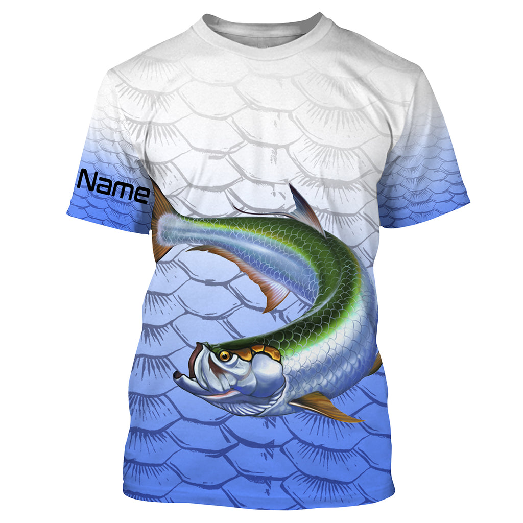 Tuna fishing blue deep sea Custom UPF fishing Shirts jersey, custom fi –  Myfihu