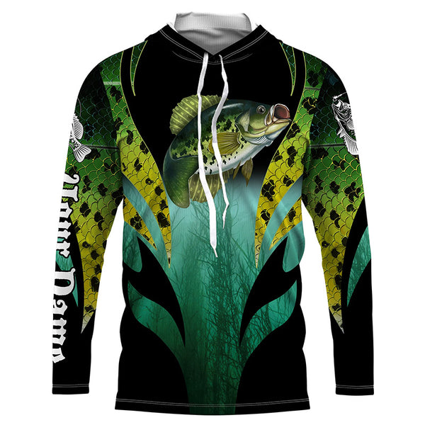 Crappie Fishing scale long sleeve performance fishing shirts, hoodie TTS0680
