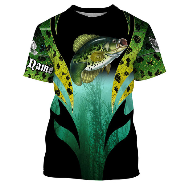 Crappie Fishing scale long sleeve performance fishing shirts, hoodie TTS0680