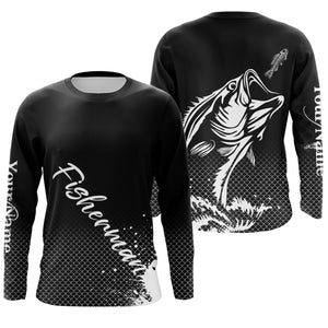 Bass Fishing Custom Long sleeve Fishing Shirts, Bass Fishing jerseys TTS0003