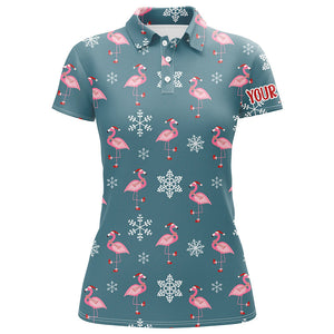 Pink Flamingo Golf Polo