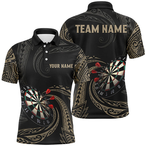 Personalized Roll Tribal Men Darts Polo Shirts Custom Darts Shirts For Men Dart Jerseys LDT0825