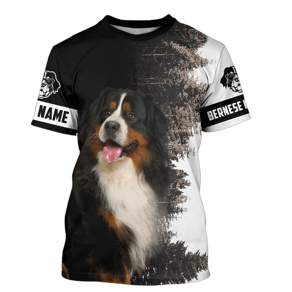 Bernese Mountain Dog Customized Full Printing Shirts For Dog Owners, Best Bernese Mountain Dog Gifts TDM0050