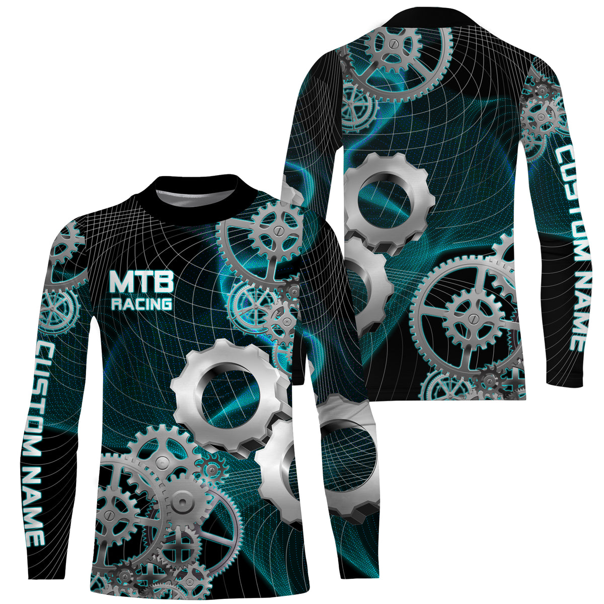 Mountain Biking Jersey, Custom All Over Print Shirt, Downhill Off-road Top Sports Riding Racing Shirt| JTS456