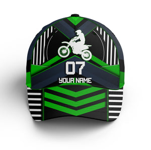 Personalized Dirt Bike Cap - Motocross Biker BWB Hat, 2 Stroke Bike Off-road Riders, Motorcycle Lovers| NMS381