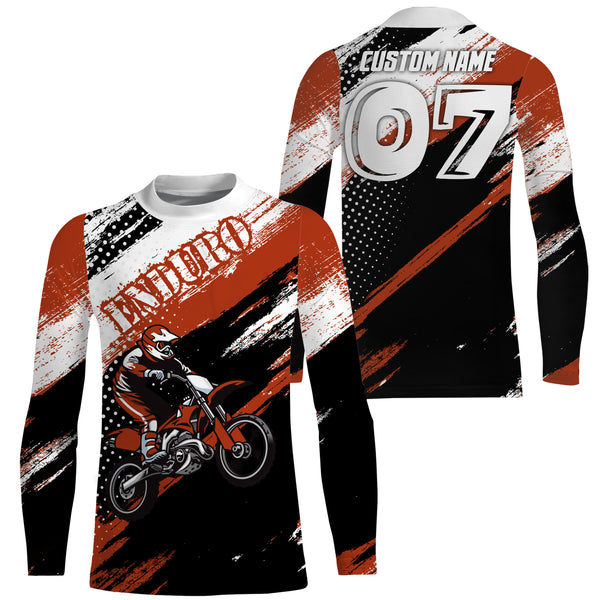 Personalized Enduro Jersey UPF30+ Extreme Off-road Motocross Adult&Kid Enduro Dirt Bike Racing| NMS698